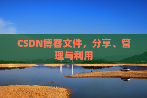 CSDN博客文件，分享、管理与利用